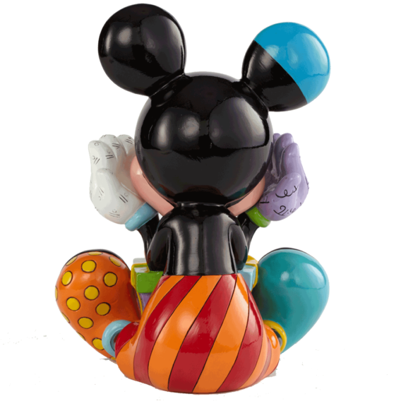 Mickey Birthday Figurine - Back