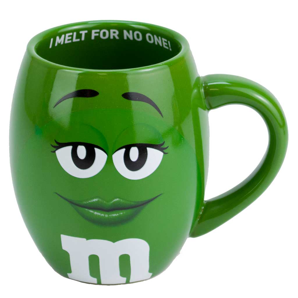 M&M Green Female Oversized Large Mug Mars – Mug Barista