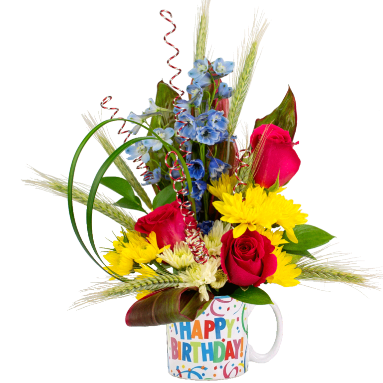 Birthday Wishes Bouquet designed by Karin's Florist