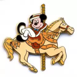 Limited Edition Disney Carousel Pins - 8 Pin Set