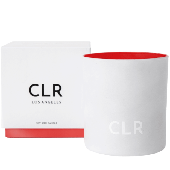 CLR Red - Jasmine & Tuberose Scented Candle