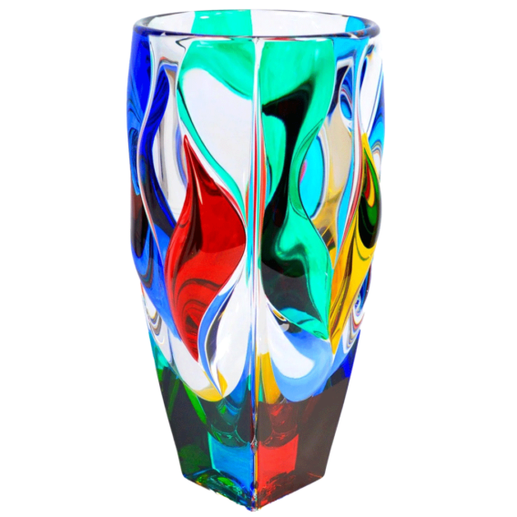 Murano Glass Jazz Vase